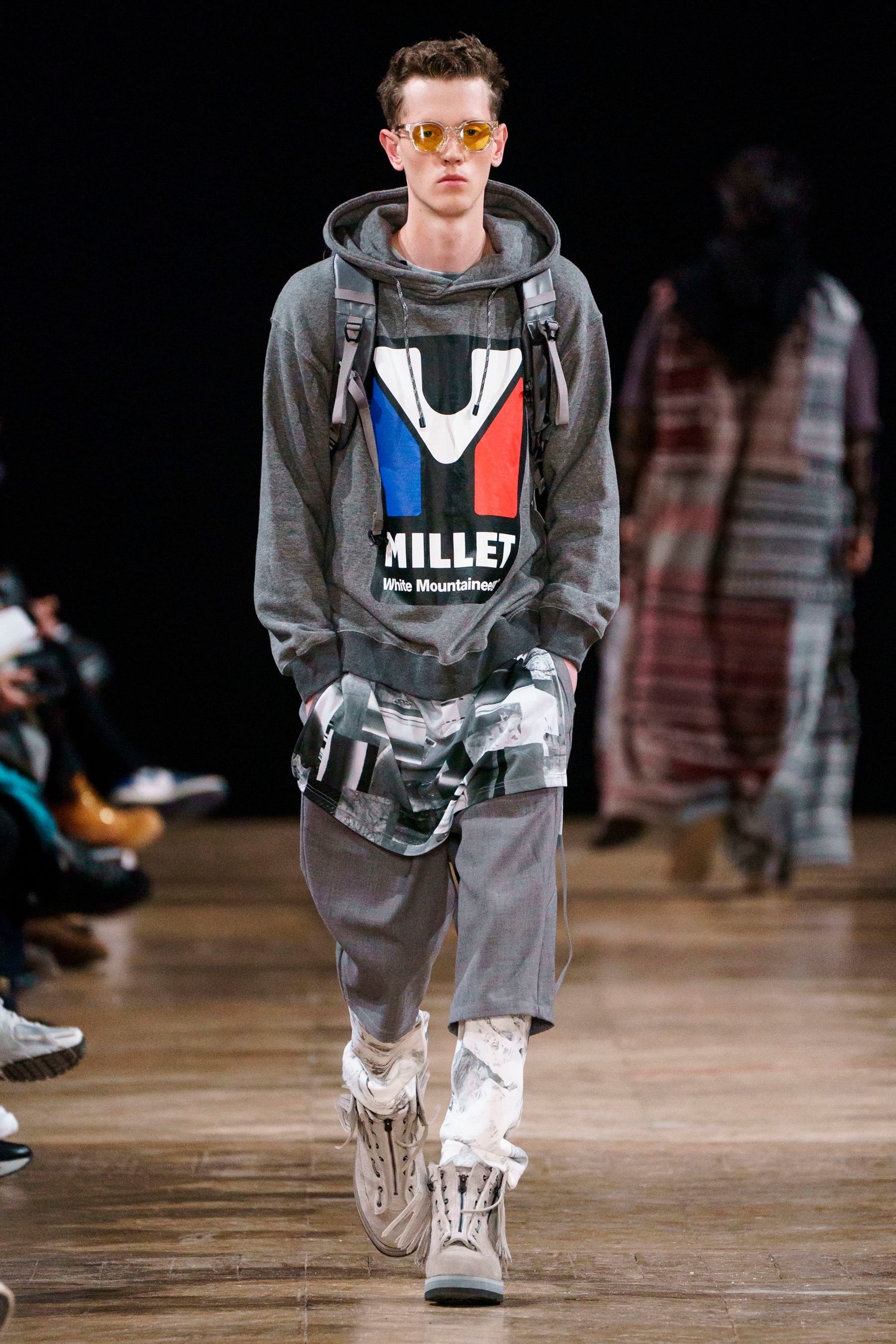 White Mountaineering Fall/Winter 2019 Collection runway lookbooks paris fashion week Danner adidas originals Eastpak