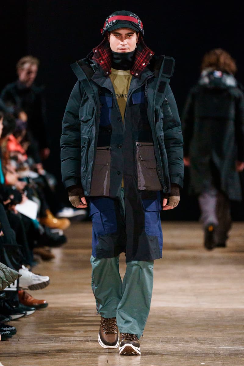 White Mountaineering Fall/Winter 2019 Collection runway lookbooks paris fashion week Danner adidas originals Eastpak