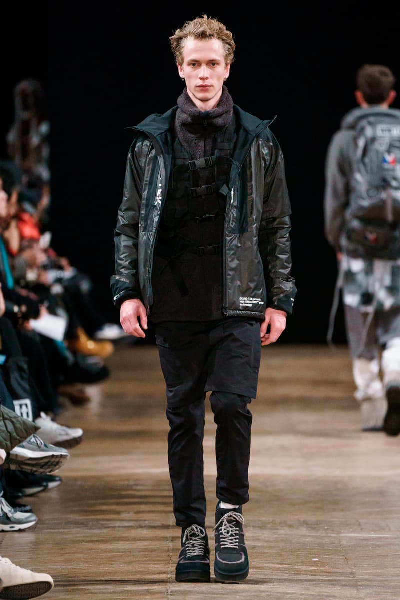 White Mountaineering Fall/Winter 2019 Collection runway lookbooks paris fashion week Danner adidas originals Eastpak