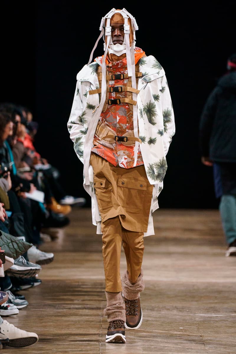 White Mountaineering Fall/Winter 2019 Collection runway lookbooks paris fashion week Danner adidas originals Eastpak