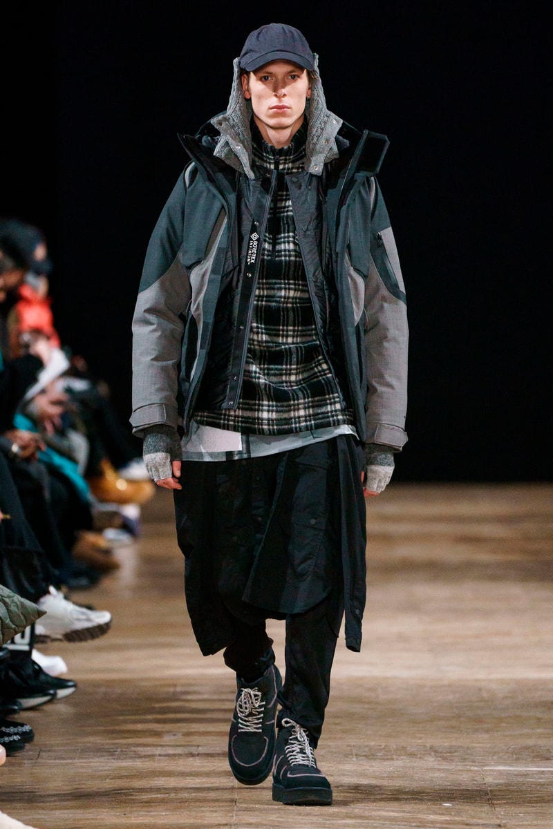 White Mountaineering Fall/Winter 2019 Collection runway lookbooks paris fashion week Danner adidas originals Eastpak