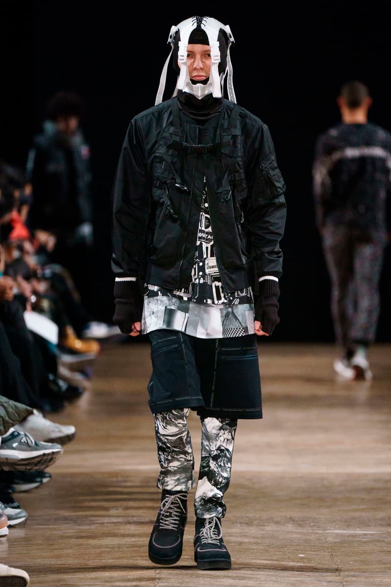 White Mountaineering Fall/Winter 2019 Collection runway lookbooks paris fashion week Danner adidas originals Eastpak