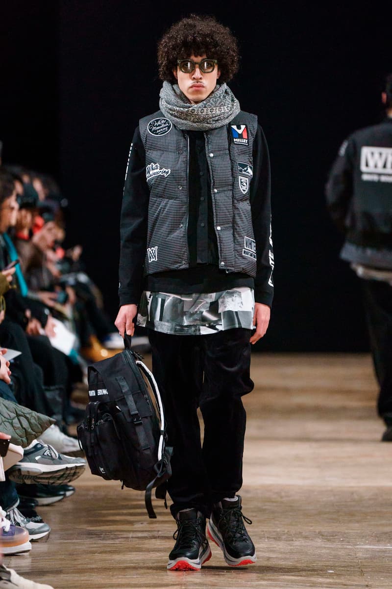 White Mountaineering Fall/Winter 2019 Collection runway lookbooks paris fashion week Danner adidas originals Eastpak