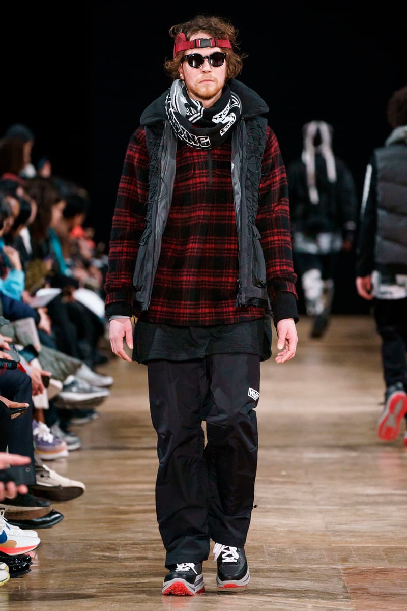 White Mountaineering Fall/Winter 2019 Collection runway lookbooks paris fashion week Danner adidas originals Eastpak