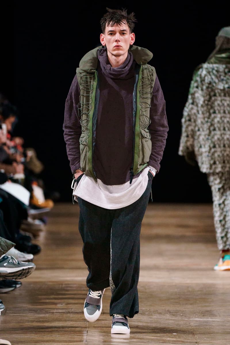 White Mountaineering Fall/Winter 2019 Collection runway lookbooks paris fashion week Danner adidas originals Eastpak