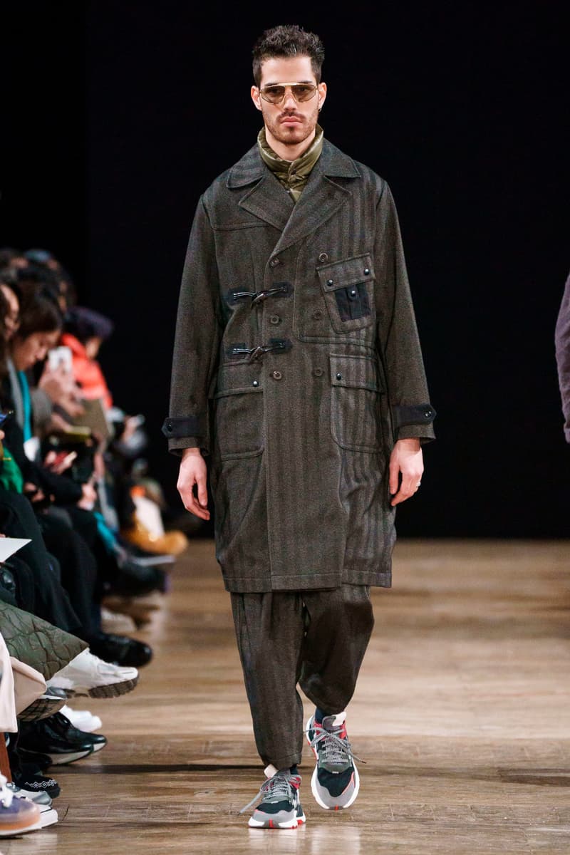 White Mountaineering Fall/Winter 2019 Collection runway lookbooks paris fashion week Danner adidas originals Eastpak