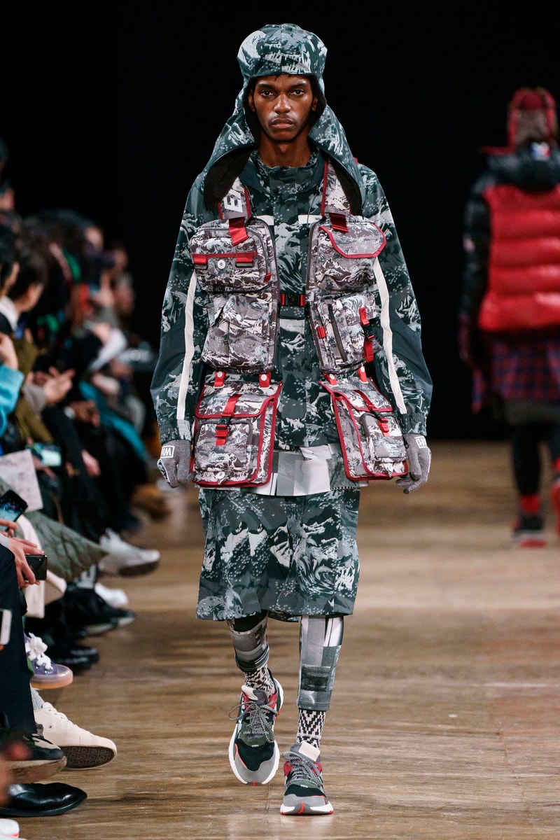 White Mountaineering Fall/Winter 2019 Collection runway lookbooks paris fashion week Danner adidas originals Eastpak