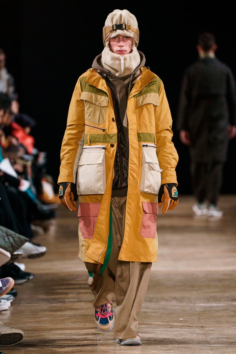 White Mountaineering Fall/Winter 2019 Collection runway lookbooks paris fashion week Danner adidas originals Eastpak