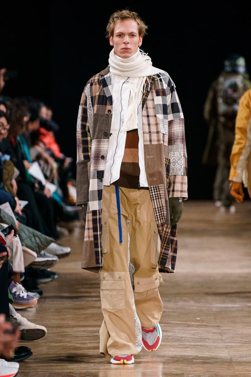 White Mountaineering Fall/Winter 2019 Collection runway lookbooks paris fashion week Danner adidas originals Eastpak