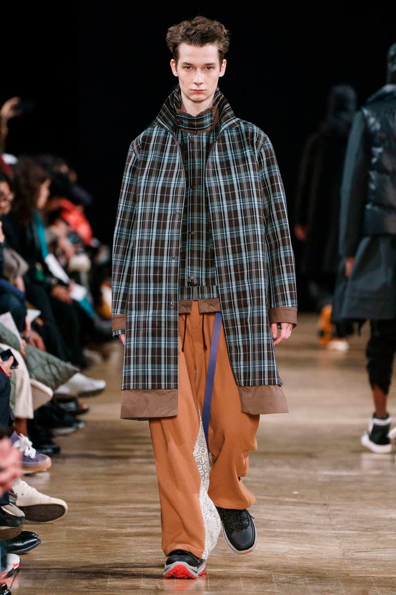 White Mountaineering Fall/Winter 2019 Collection runway lookbooks paris fashion week Danner adidas originals Eastpak