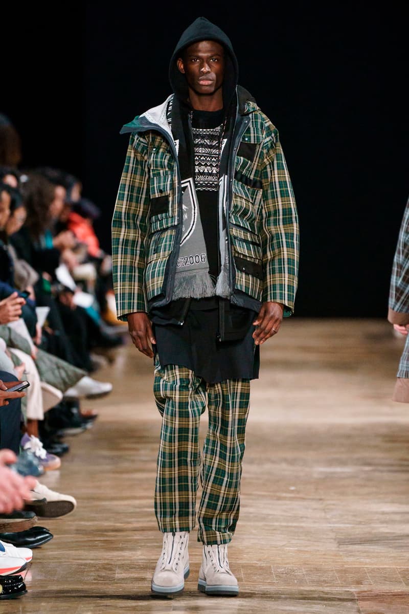 White Mountaineering Fall/Winter 2019 Collection runway lookbooks paris fashion week Danner adidas originals Eastpak