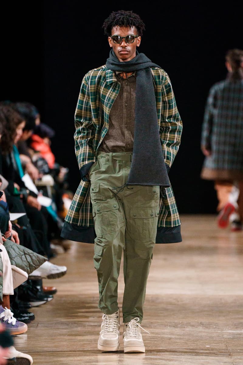 White Mountaineering Fall/Winter 2019 Collection runway lookbooks paris fashion week Danner adidas originals Eastpak