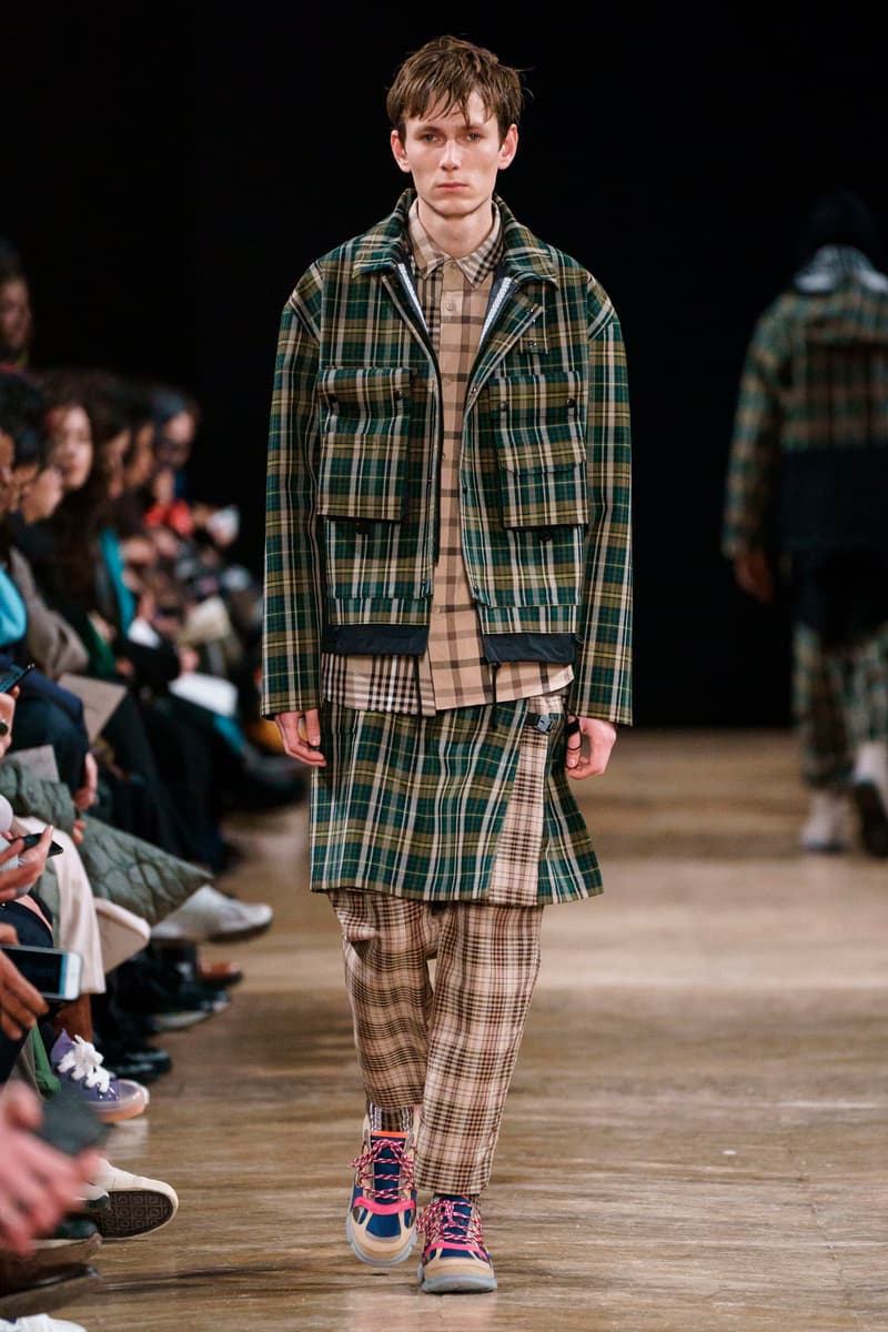 White Mountaineering Fall/Winter 2019 Collection runway lookbooks paris fashion week Danner adidas originals Eastpak