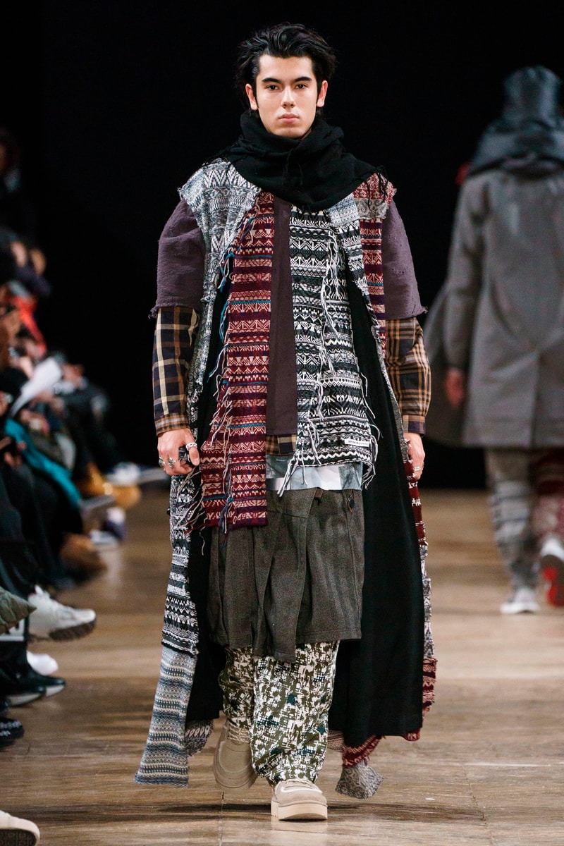 White Mountaineering Fall/Winter 2019 Collection runway lookbooks paris fashion week Danner adidas originals Eastpak