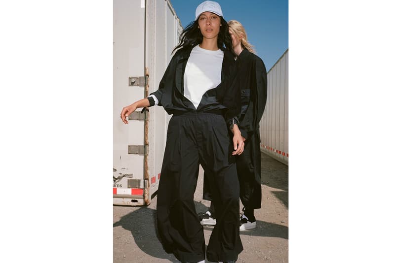 y 3 spring summer 2019 collection campaign y3 adidas ss19 Yohji Yamamoto info details information pictures images lookbook angelo pennetta clothes cost where to buy women mens black white jacket outerwear jacjets backpack pants shirt t tee