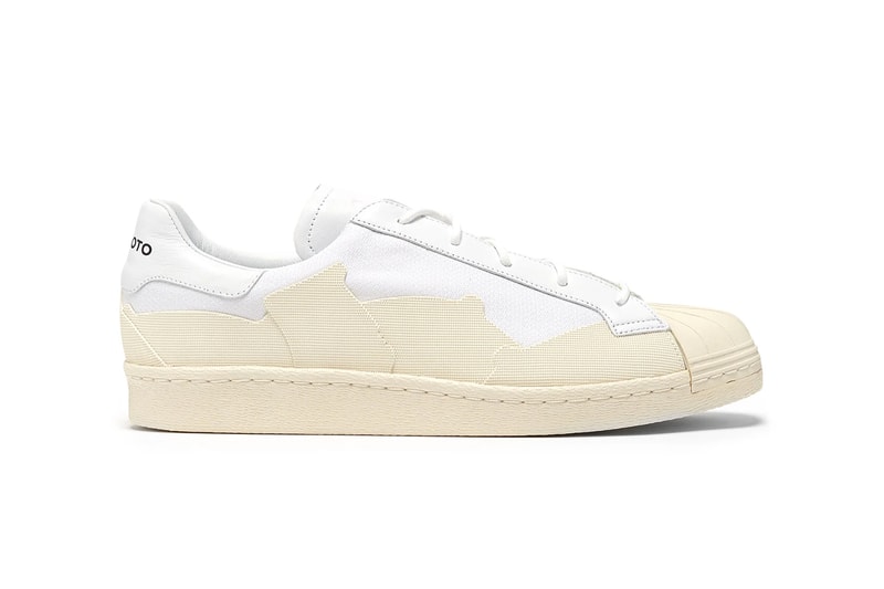 Y-3 Super Takusan Canvas Leather Shoe Details Shoes Trainers Kicks Sneakers Footwear matchesfashion.com adidas Superstar