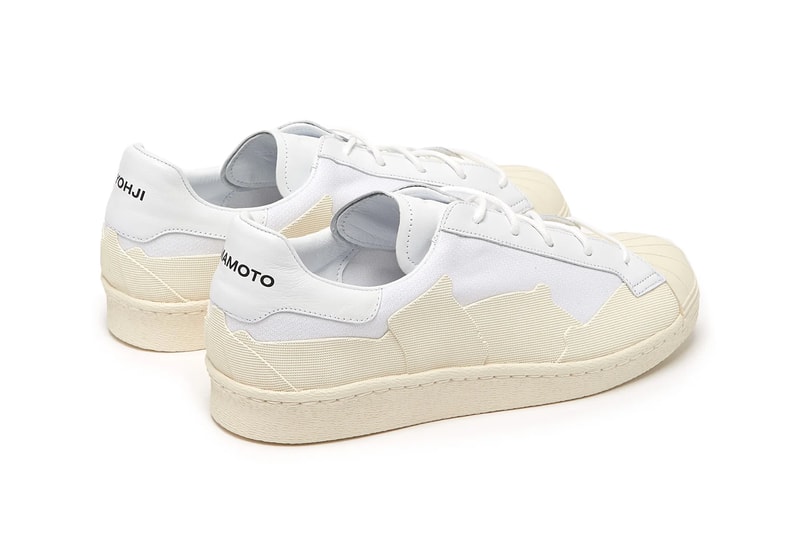 Y-3 Super Takusan Canvas Leather Shoe Details Shoes Trainers Kicks Sneakers Footwear matchesfashion.com adidas Superstar
