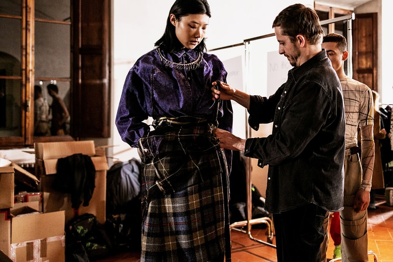 Y/Project Fall/Winter 2019 Backstage Pitti Uomo Glenn Martens Autumn/Winter 2019 Pitti 95 Florence 