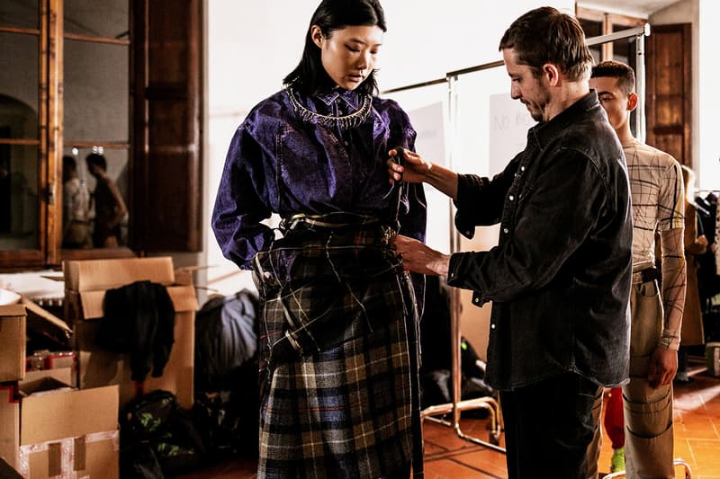 Y/Project Fall/Winter 2019 Backstage Pitti Uomo Glenn Martens Autumn/Winter 2019 Pitti 95 Florence