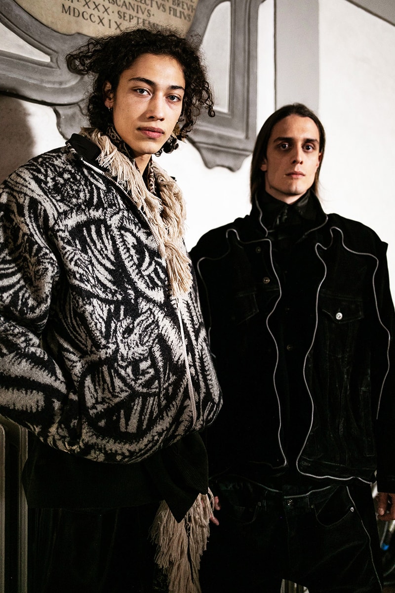 Y/Project Fall/Winter 2019 Backstage Pitti Uomo Glenn Martens Autumn/Winter 2019 Pitti 95 Florence 