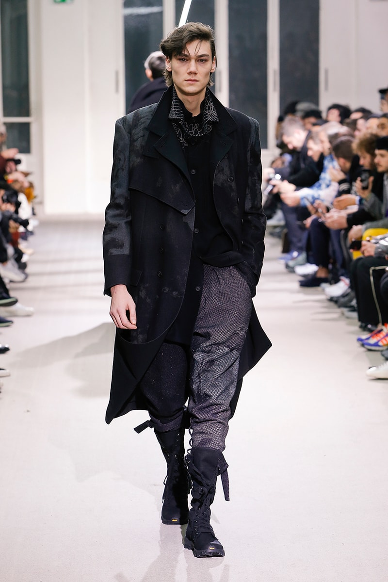 Yohji Yamamoto Pour Homme Fall Winter 2019 runway collection fashion week paris menswear