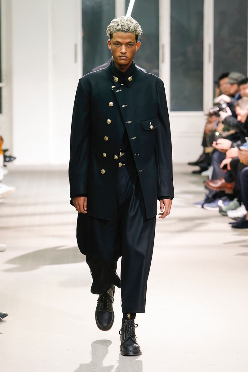 Yohji Yamamoto Pour Homme Fall Winter 2019 runway collection fashion week paris menswear