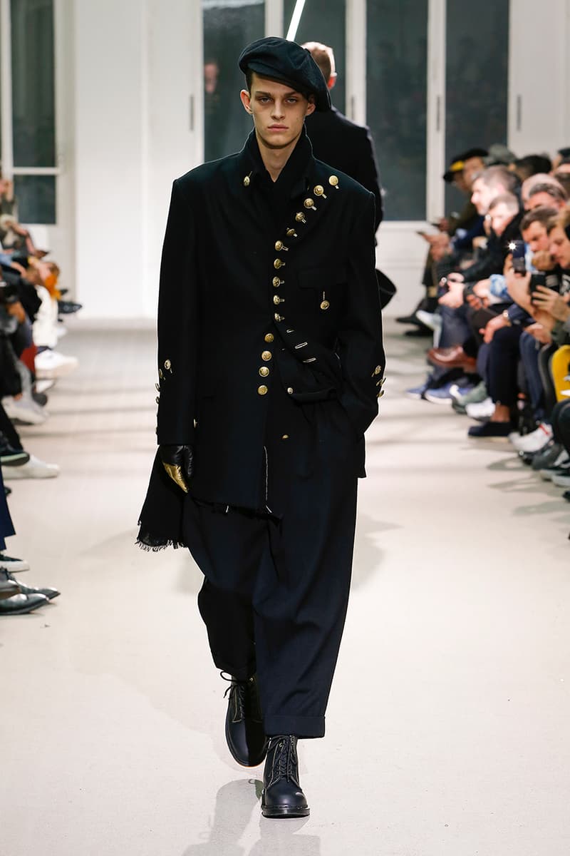 Yohji Yamamoto Pour Homme Fall Winter 2019 runway collection fashion week paris menswear