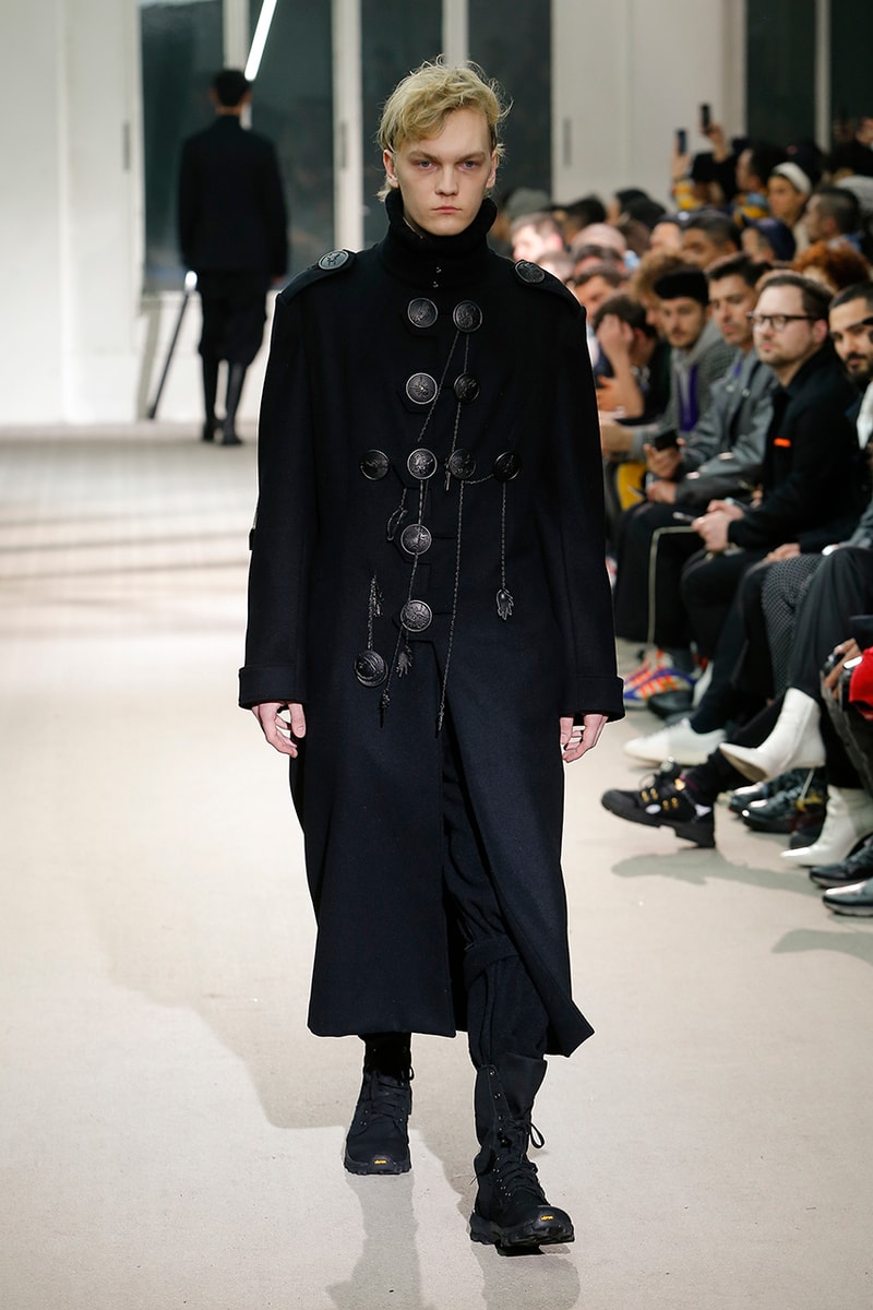Yohji Yamamoto Pour Homme Fall Winter 2019 runway collection fashion week paris menswear