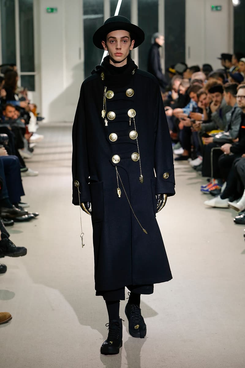 Yohji Yamamoto Pour Homme Fall Winter 2019 runway collection fashion week paris menswear