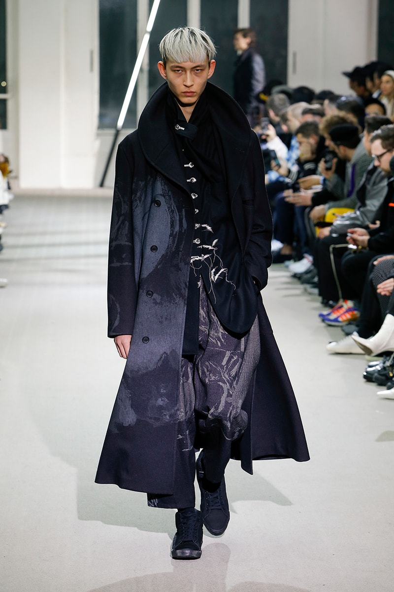 Yohji Yamamoto Pour Homme Fall Winter 2019 runway collection fashion week paris menswear