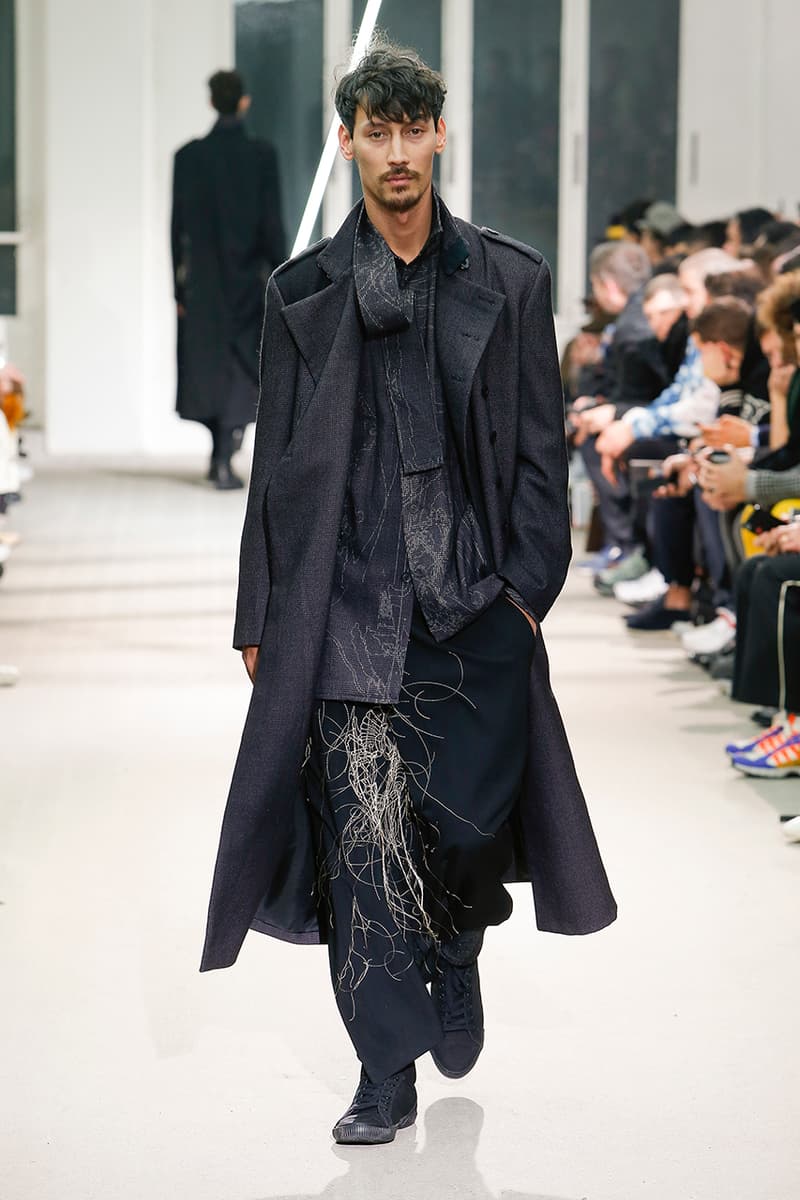 Yohji Yamamoto Pour Homme Fall Winter 2019 runway collection fashion week paris menswear