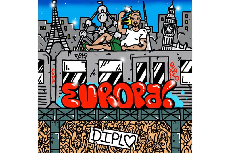 Diplo Drops Europa EP Stream Info music dj producer octavian niska bizzey ramiks bausa soolking IAMDDB