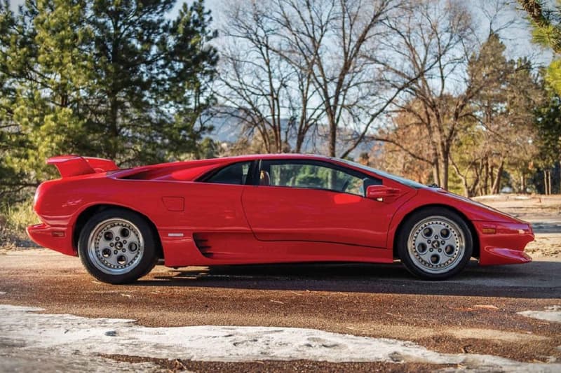 Mario Andretti 1991 Lamborghini Diablo Sotheby S Hypebeast