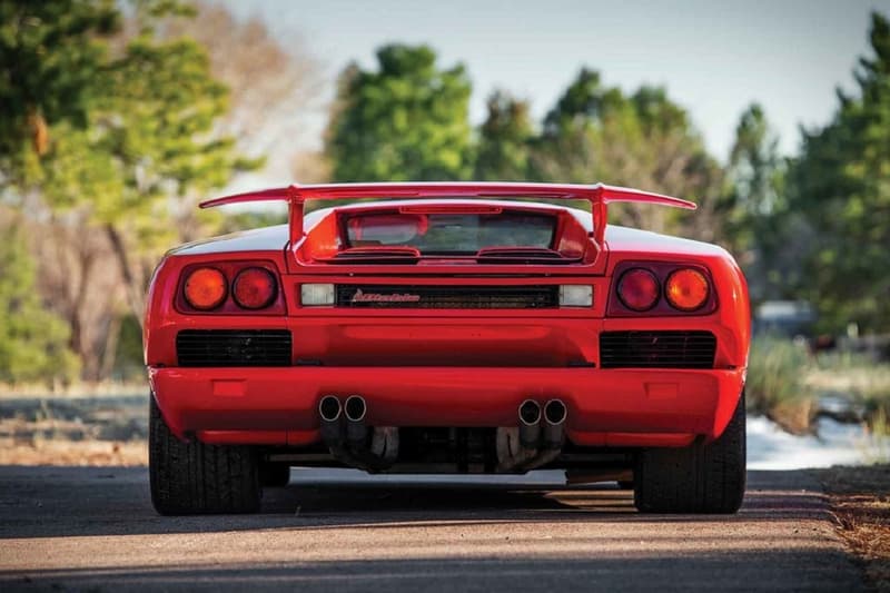 Mario Andretti 1991 Lamborghini Diablo Sotheby S Hypebeast