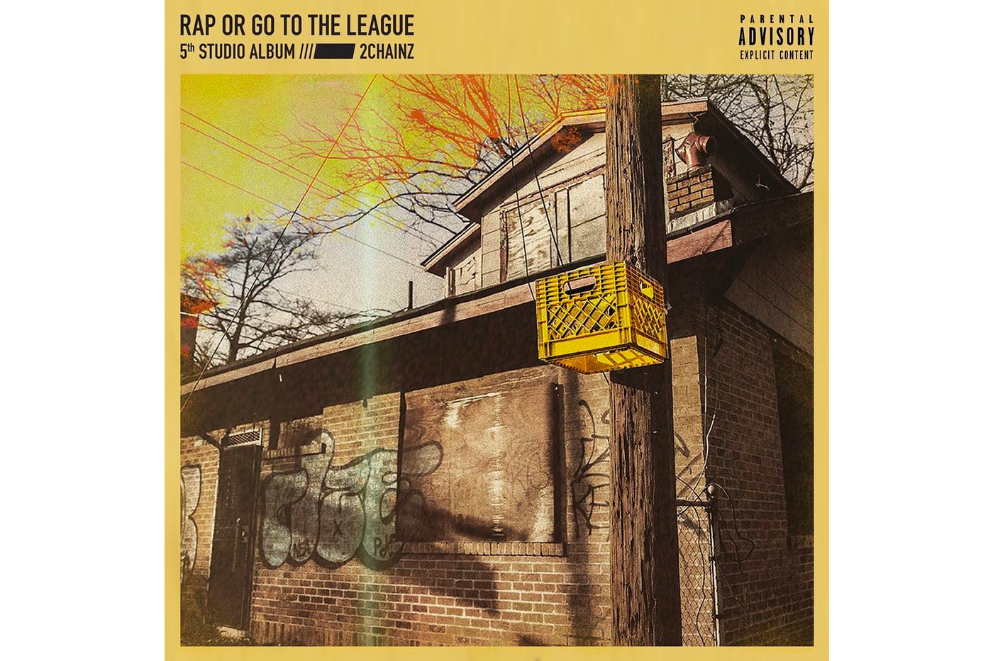 2 Chainz 'Rap or Go to the League' Album Cover cover art lebron james