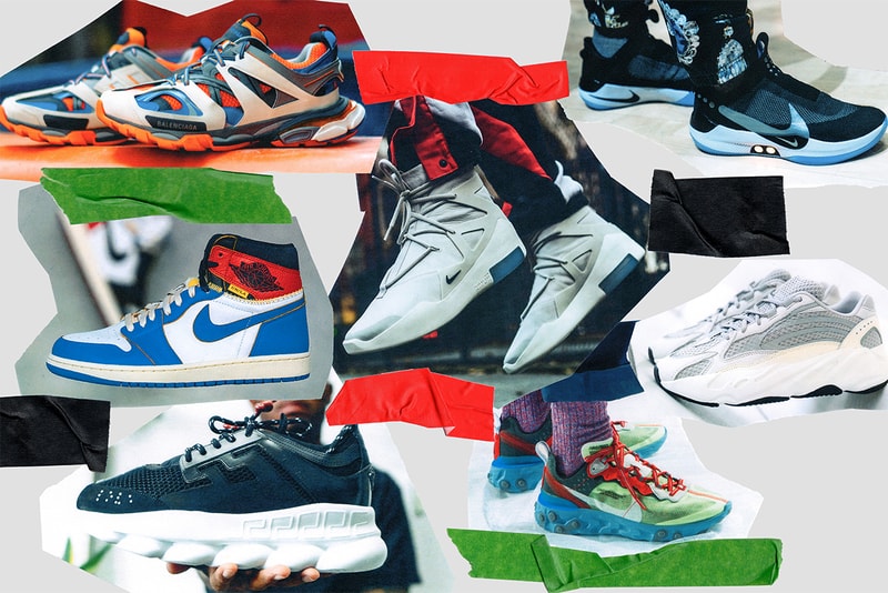 2019 sneaker forecast virgil abloh louis vuitton off white jerry lorenzo fear of god nike air fear of god 1 kanye west adidas yeezy jordan brand reebok puma clyde court aleali may rox brown serena williams footwear sneakers russell westbrook lebron james kith ronnie fieg 1017 alyx 9sm balenciaga versace undefeated bape