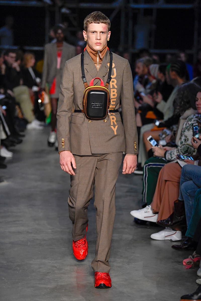 Burberry Fall/Winter 2019 London Fashion Week LFW Riccardo Tisci