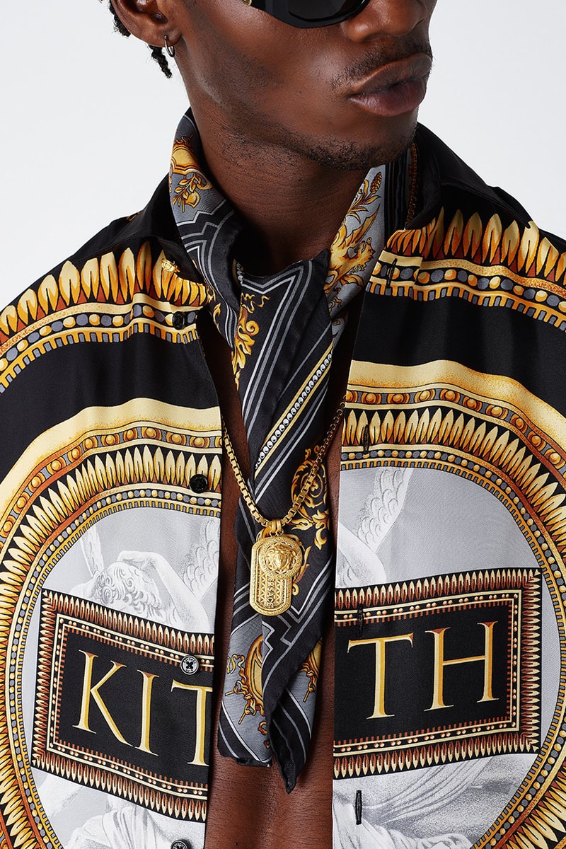 KITH PARK Versace FW18 Collaboration Lookbook fall winter 2018 drop release date info february 16 2019 buy closer look on body