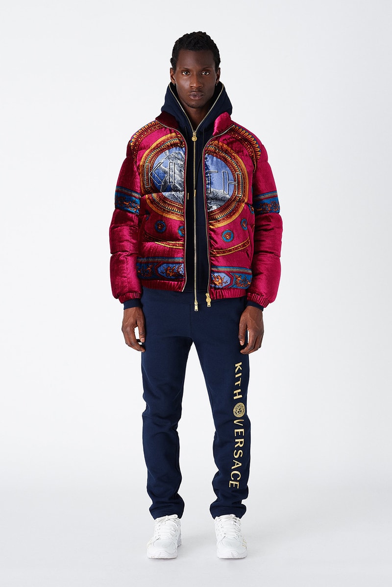 KITH PARK Versace FW18 Collaboration Lookbook fall winter 2018 drop release date info february 16 2019 buy closer look on body