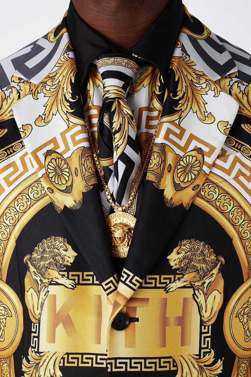 KITH PARK Versace FW18 Collaboration Lookbook fall winter 2018 drop release date info february 16 2019 buy closer look on body
