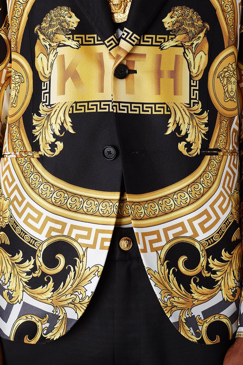 KITH PARK Versace FW18 Collaboration Lookbook fall winter 2018 drop release date info february 16 2019 buy closer look on body