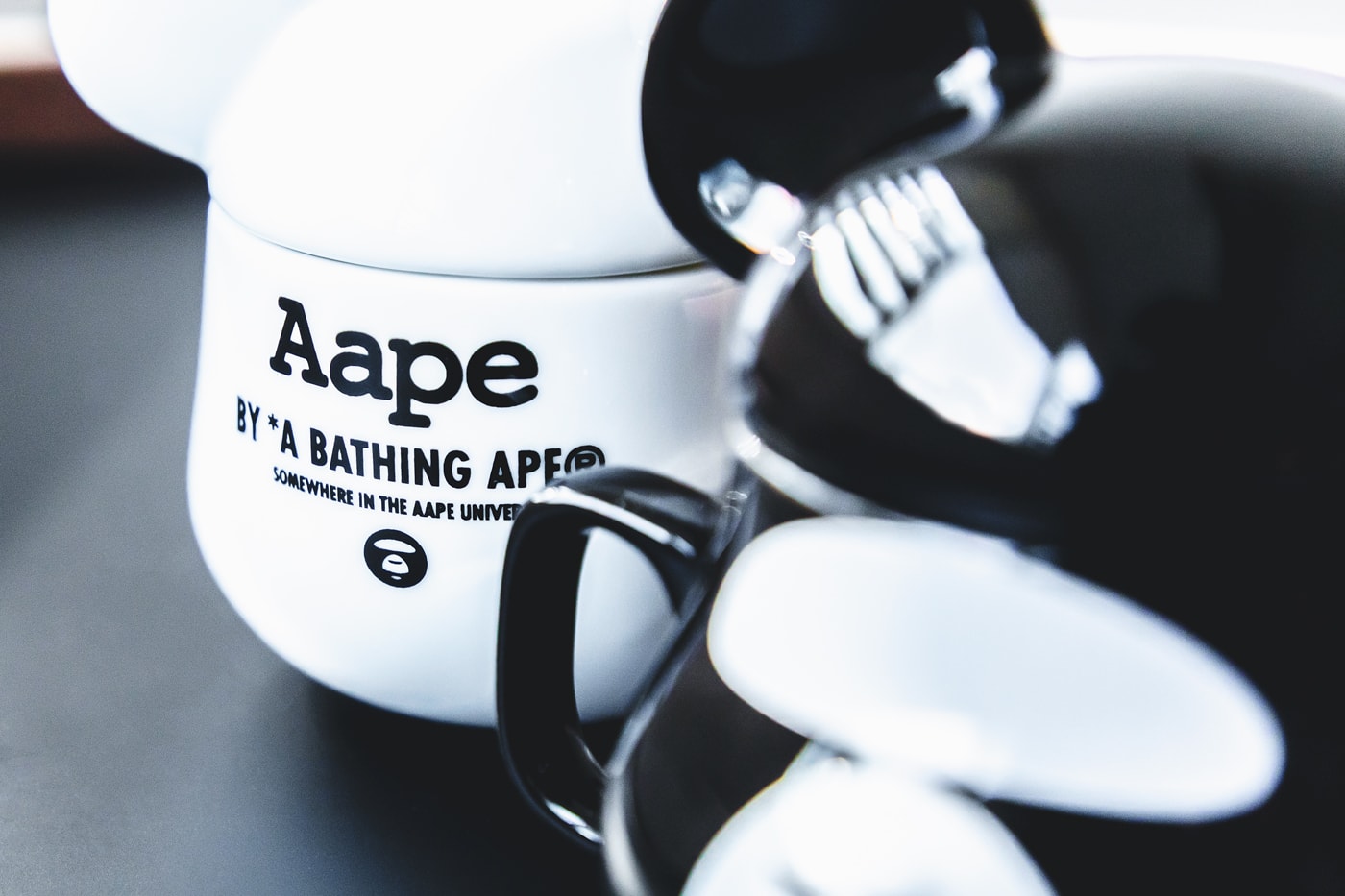 AAPE x Baby Milo Store x Medicom Toy BE@RMUGS a bathing ape BAPE release drop info pricing stockist somewhere in the aape universe