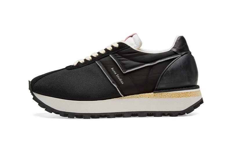 Acne Studios Barric Deconstructed Sneaker Info fashion shoe dad shoe sneakers 