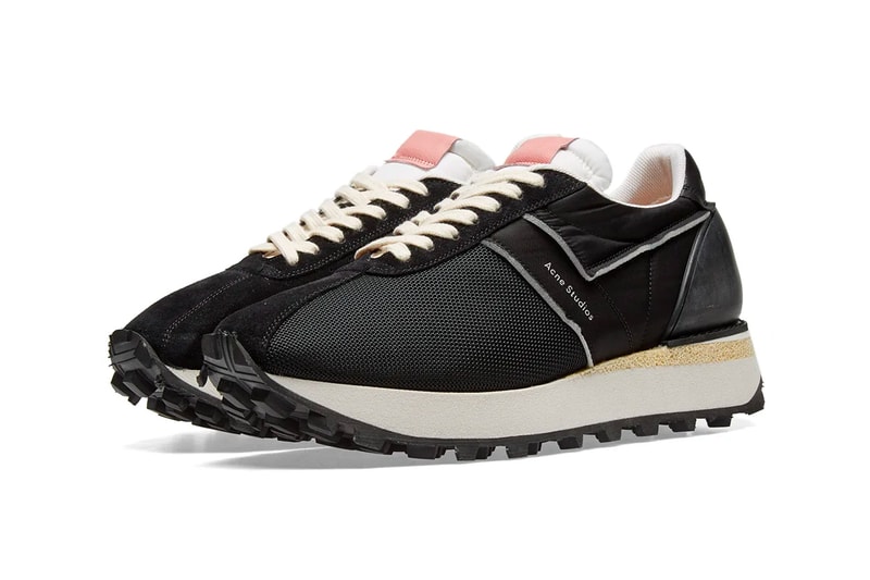 Acne Studios Barric Deconstructed Sneaker Info fashion shoe dad shoe sneakers 
