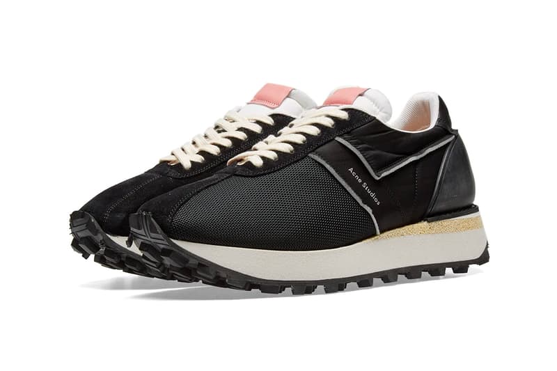 Acne Studios Barric Deconstructed Sneaker Info fashion shoe dad shoe sneakers