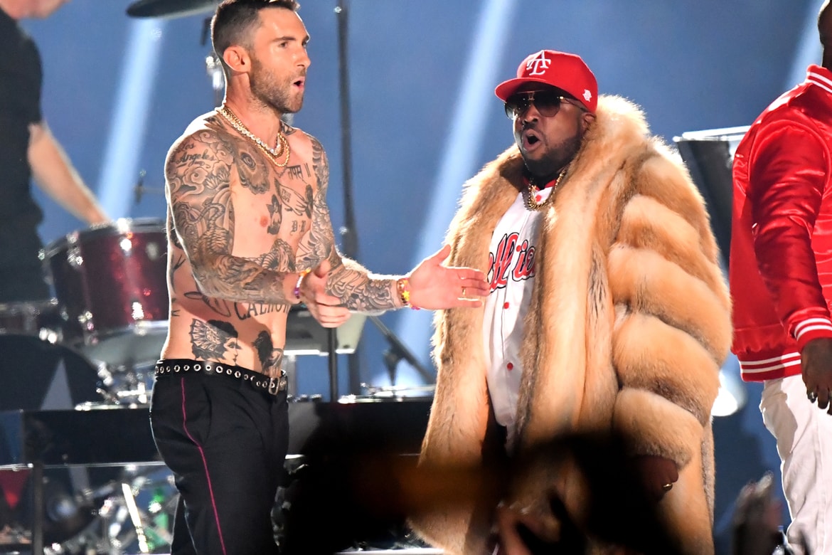 Adam Levine S Super Bowl Performance Fcc Complaints Hypebeast
