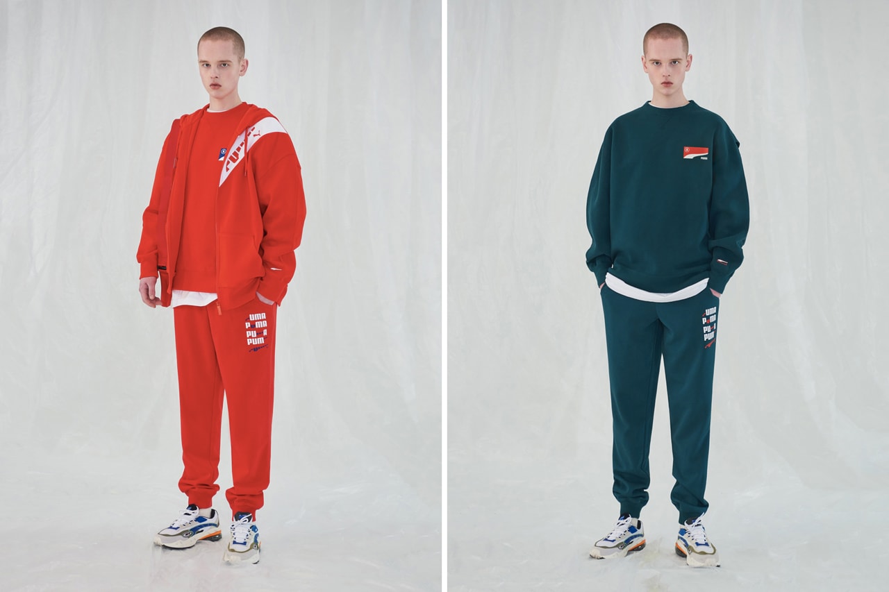 ADER error x PUMA “FASTER THAN YOUTH” Lookbook Video ready-to-wear shirts tracksuits pants track red pool korea og  running cali rs system grey red yellow white german double tongue 3m material RS-100 Cell Venom Basket Platform
