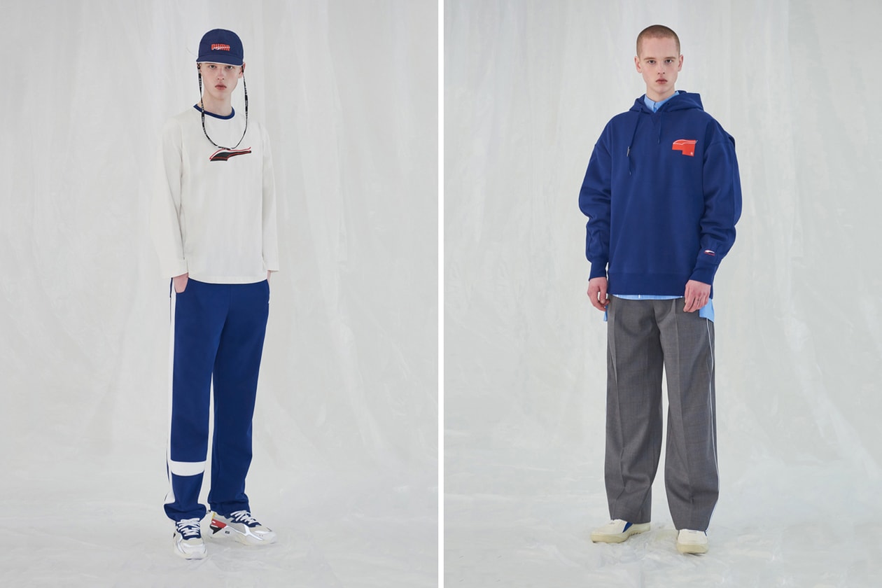 ADER error x PUMA “FASTER THAN YOUTH” Lookbook Video ready-to-wear shirts tracksuits pants track red pool korea og  running cali rs system grey red yellow white german double tongue 3m material RS-100 Cell Venom Basket Platform