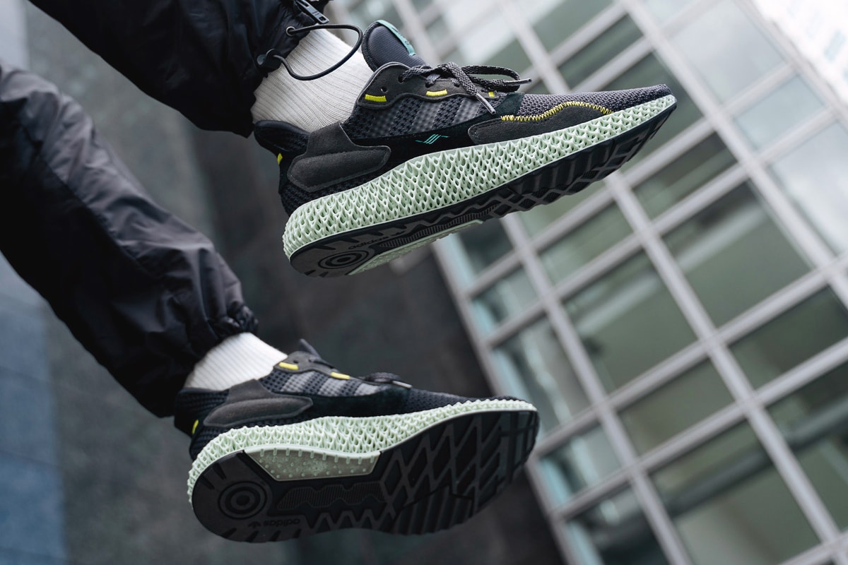 adidas Consortium ZX4000 4D Carbon First Look 3D printed black Release info date