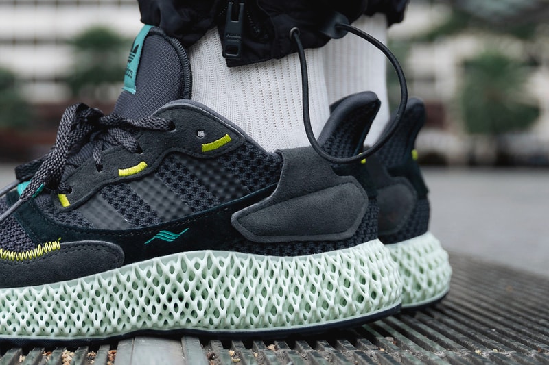 adidas Consortium ZX4000 4D Carbon First Look 3D printed black Release info date